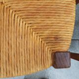 3 straw stools