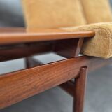 Modular teak sofa, Scandinavian vintage 1960s