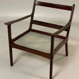 2x Easy Chair Ole Wanscher model PJ112 Mahagoni Denmark 1940s