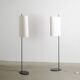 Pair of Danish Mid Century Arne Jacobsen "AJ Royal" Floor Lamps, 1950s
