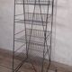 Display metal store shelves