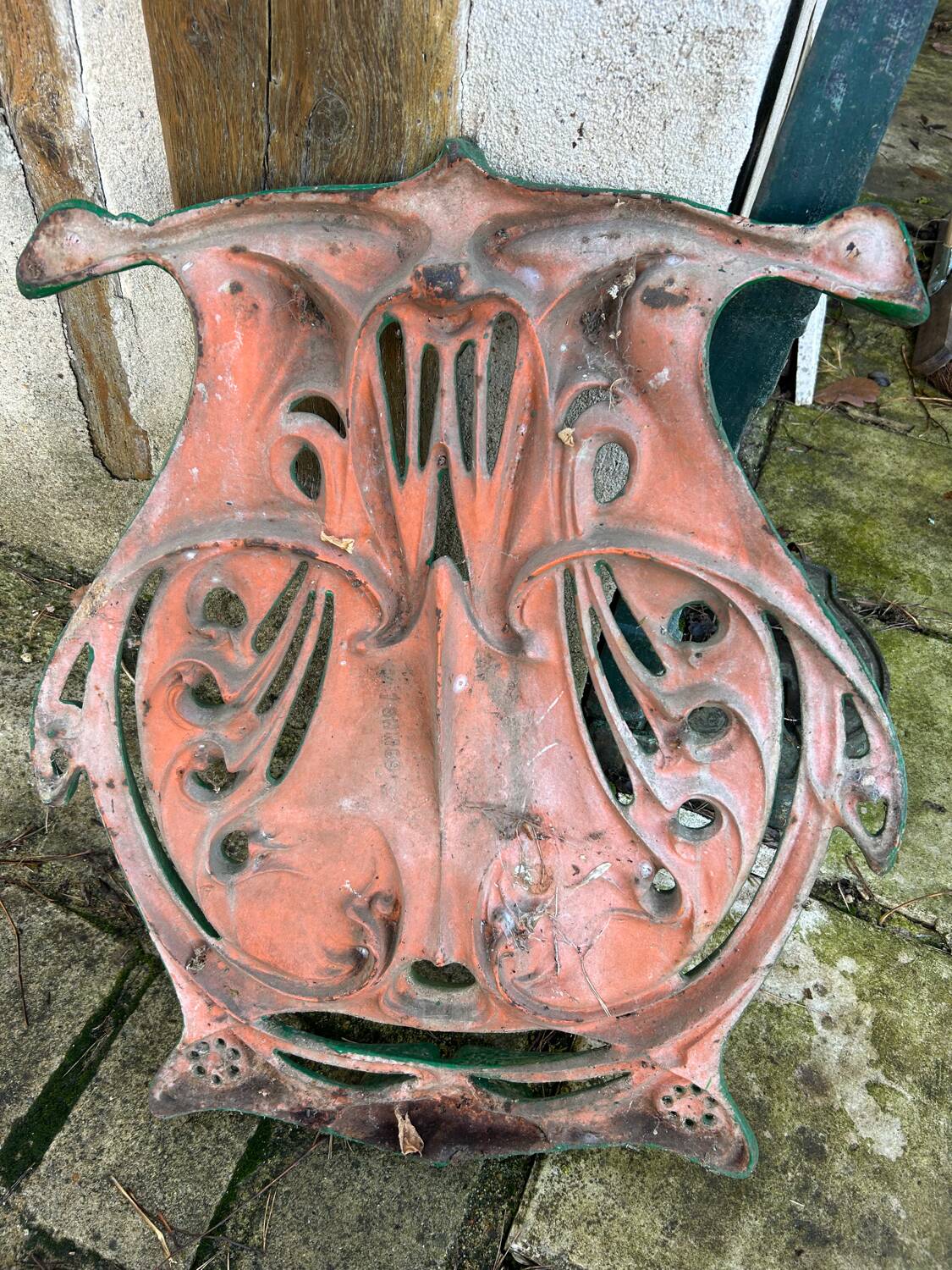 Paris Metro emblem by Hector Guimard