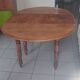 Walnut campaign table