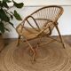 Rattan armchair