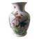 Antique Chinese ceramic vase with painted bird decoration