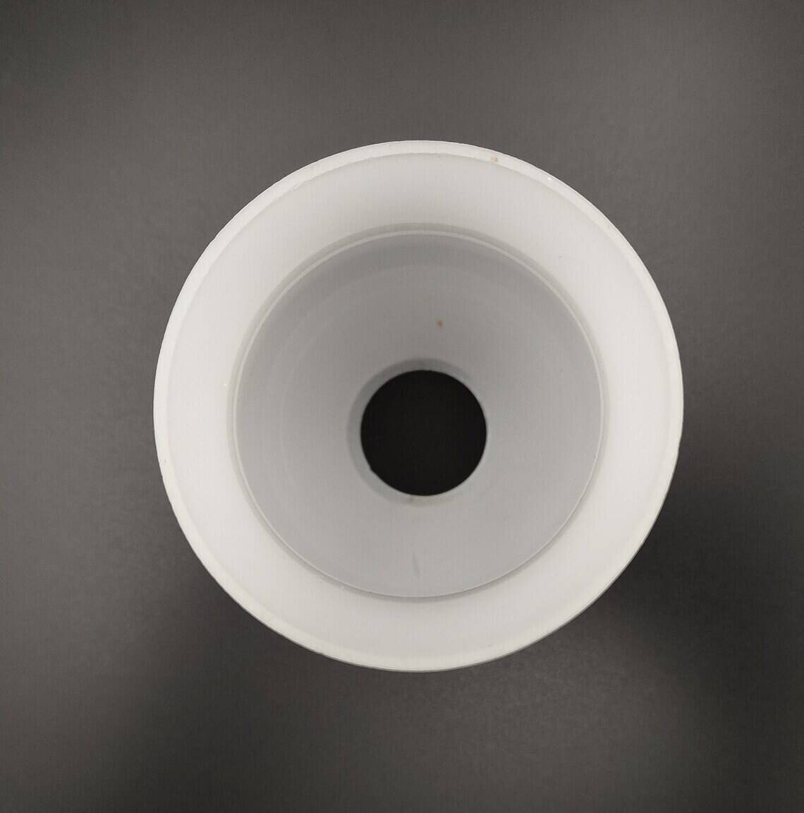 French vintage retro white glass replacement shade