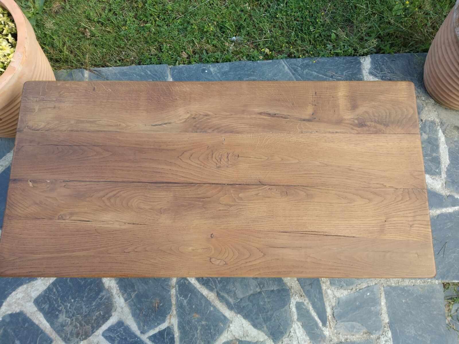 Solid oak farm coffee table