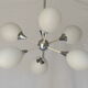 Sputnik vintage chandelier circa 1960