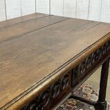 Late 19th century Gothic style oak desk
