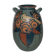 Old terracotta vase enamelled art nouveau "Paul Jacquet"