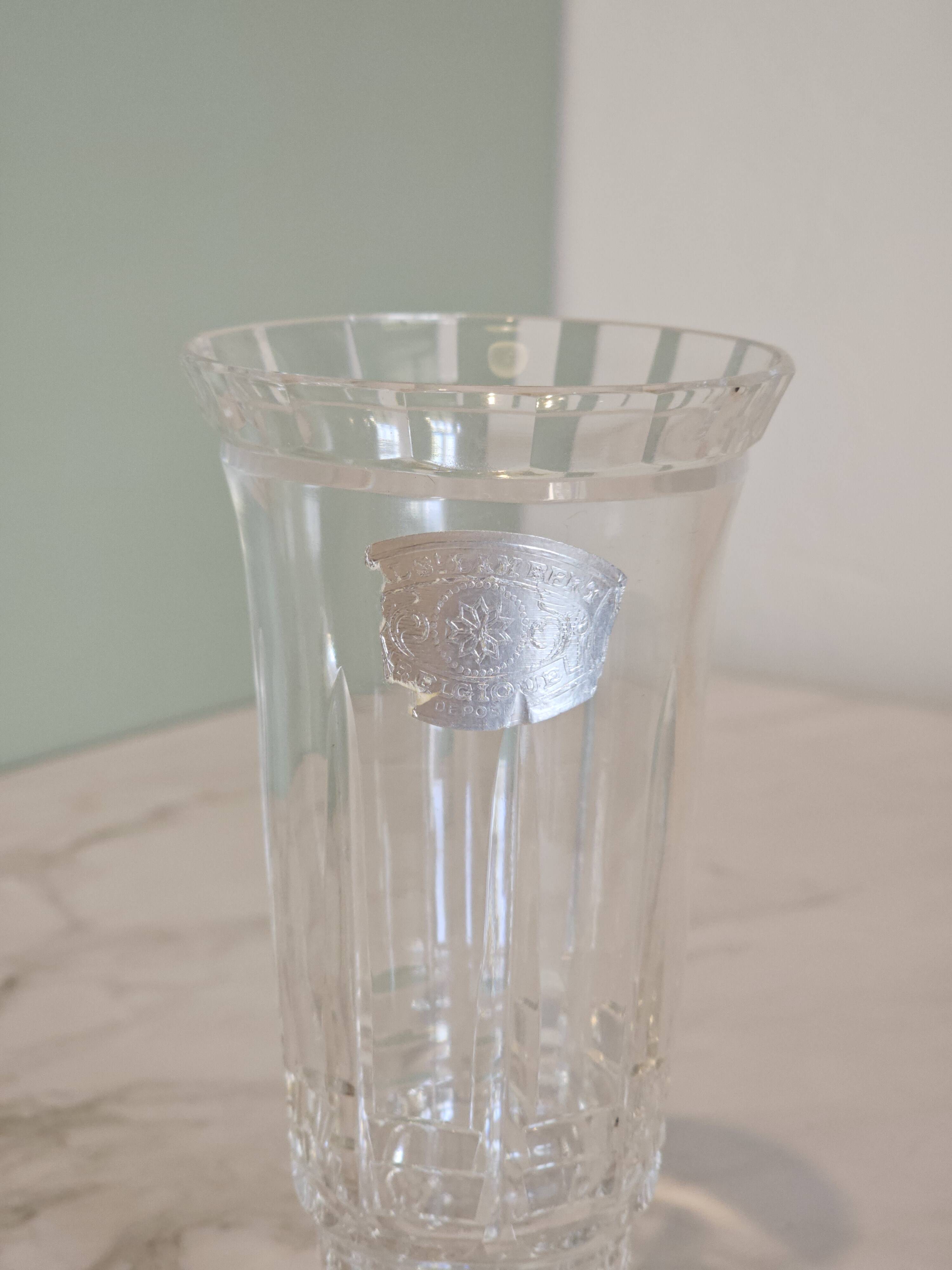 Saint Lambert crystal vase