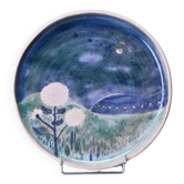 Plat rond par Robert et Jean Cloutier, circa 1960