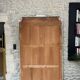 Antique white mirror 218.5cm/123.5cm Napoleon III period fireplace mirror
