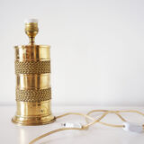 Vintage golden metal lamp foot