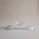 Set of 5 glass bowls