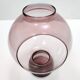 Old Rose Murano Glass Vase with a Hole, Italy