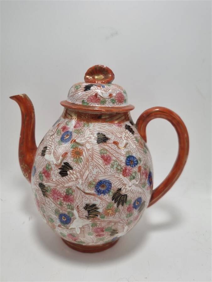 Antique Japanese tea set