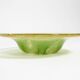 Three large colored 1930s glass bowls by Karl Wiedmann for WMF Ikora