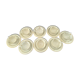 Set of 8 cups and saucers in Gien earthenware, model Valence A040.