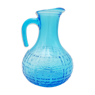 Blue decanter