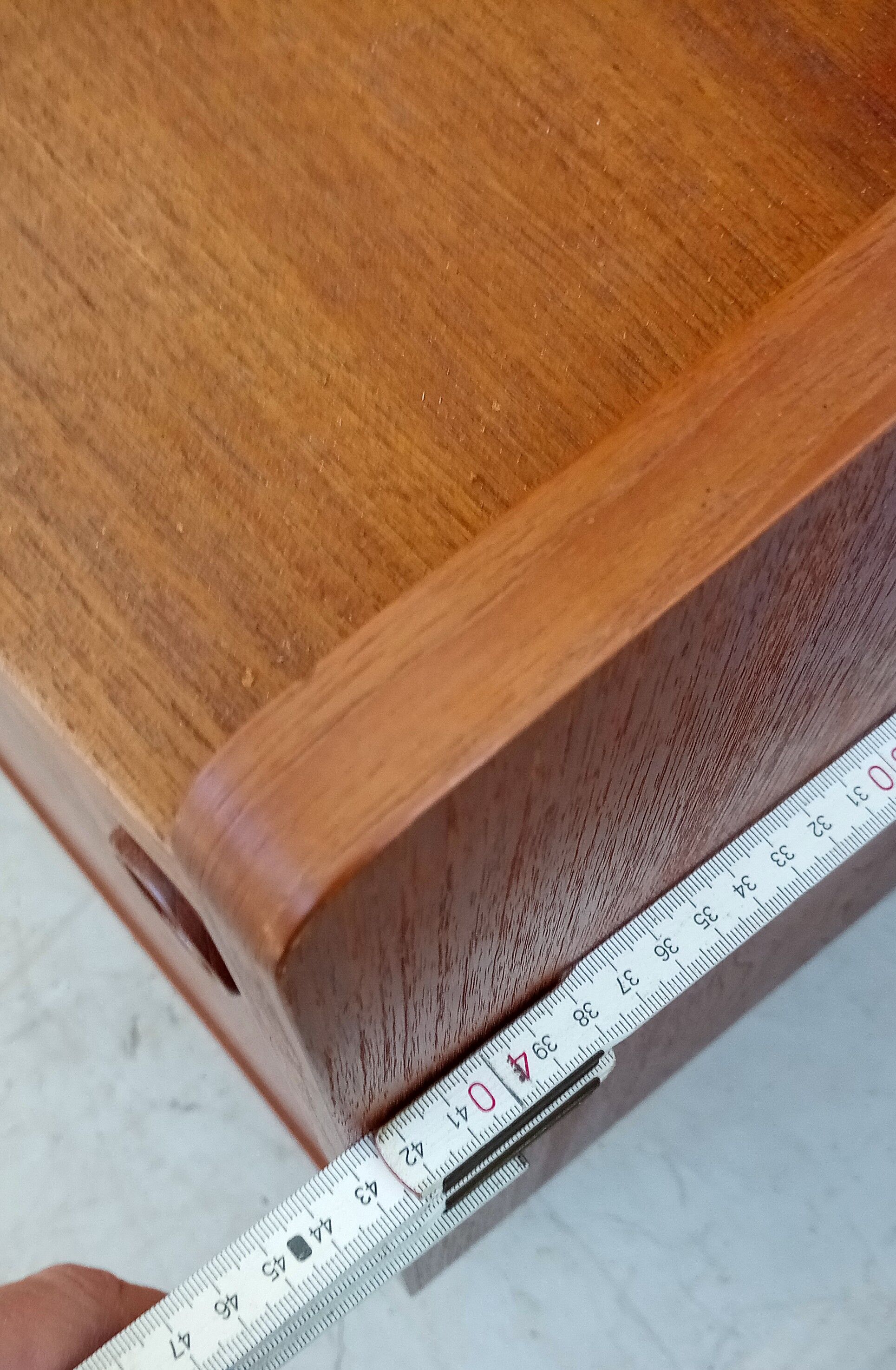 Secretary desk in teak by Johannes Sorth for BM mobler, denmark, 60s