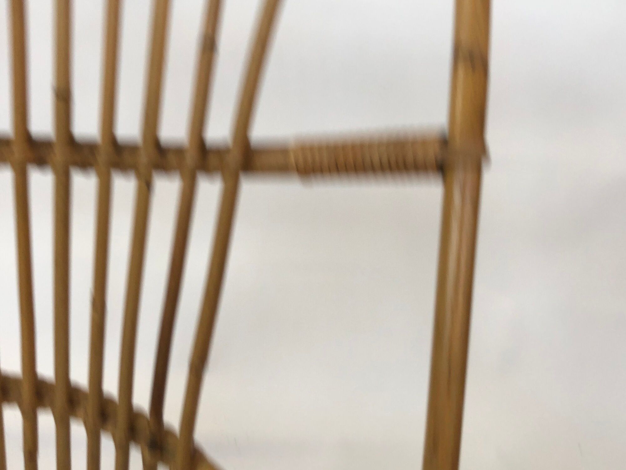 Rattan armchair by Rohe Noordwolde, 1960, Netherlands