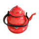 Large enamelled teapot