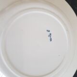 Earthenware plate terra iron model clairefontaine