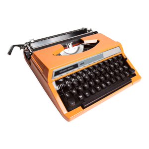 Machine à écrire Silver - orange 100