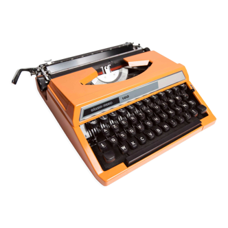 Revised orange Silver Reed 100 Seiko typewriter and new ribbon