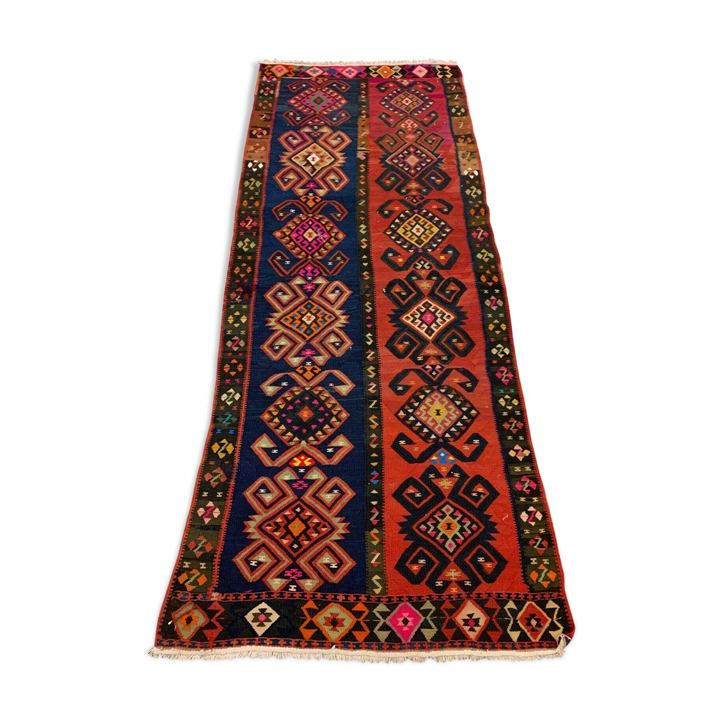 Turkish kilim 264x110 cm wool