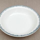 Plat creux en faïence années 50