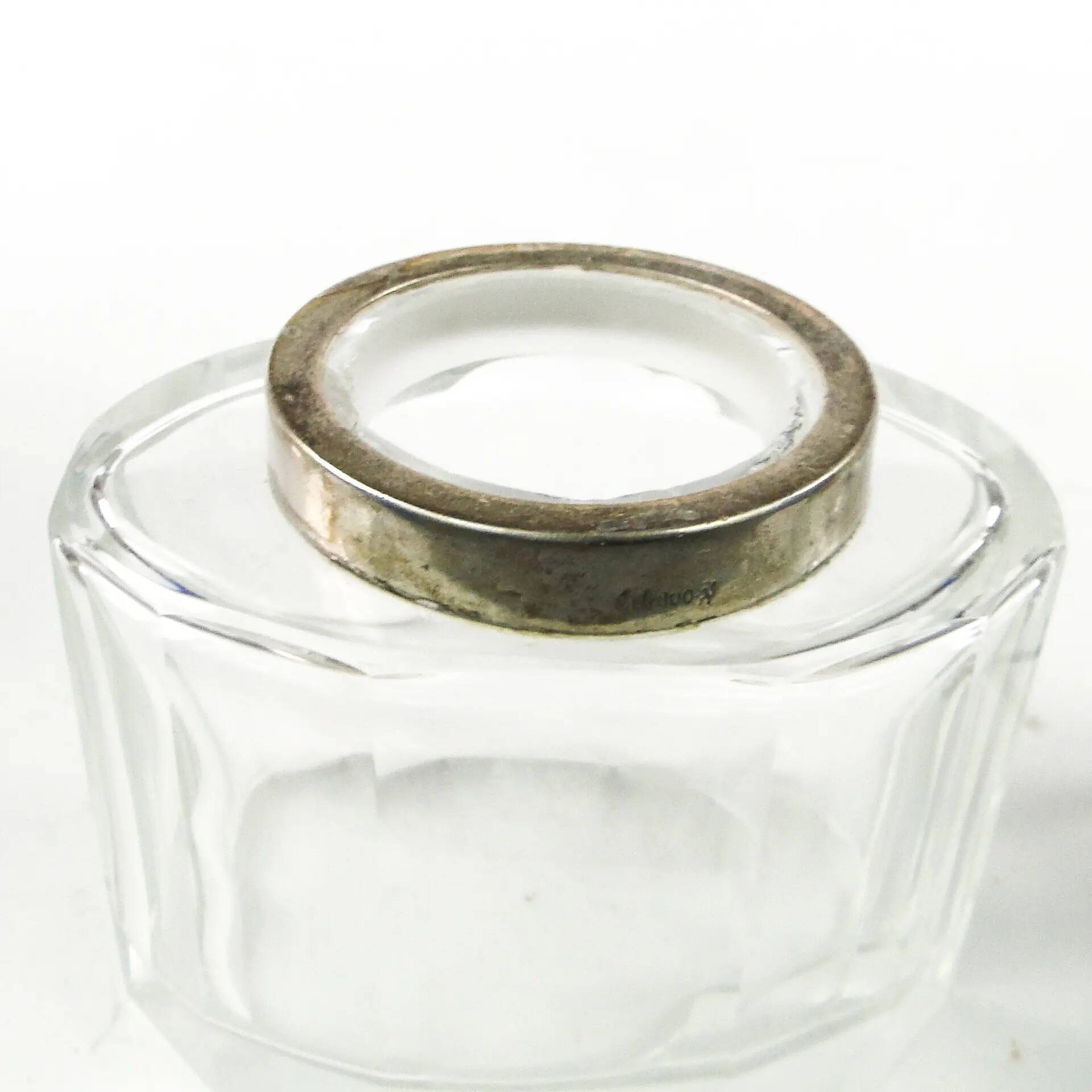 Covered dish, Modernism, crystal, silver, Germany, 19th century