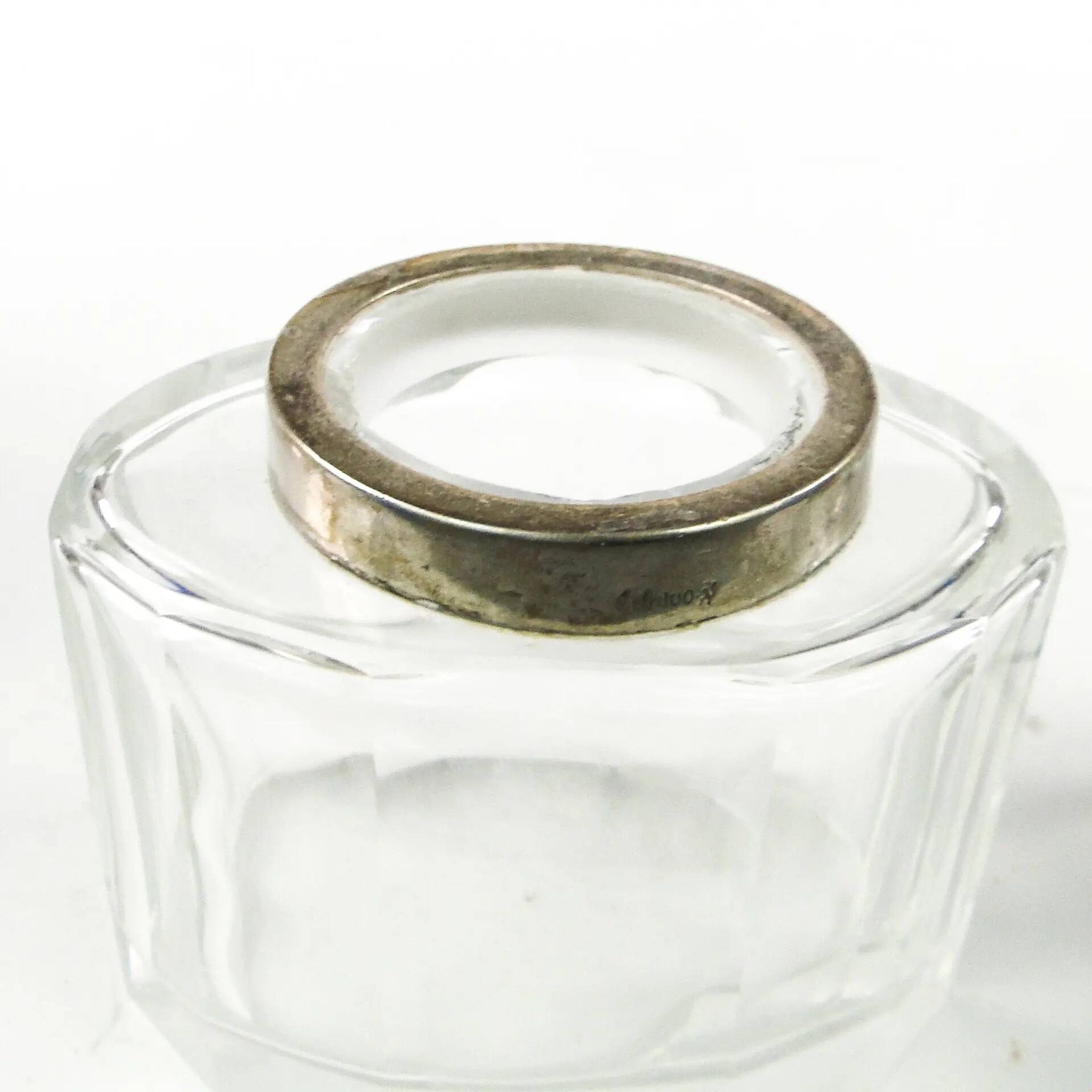 Plat couvert, modernisme, cristal, argent, Allemagne, 19e siècle