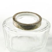 Plat couvert, modernisme, cristal, argent, Allemagne, 19e siècle