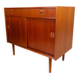 Scandinavian cabinet with sliding doors, 1960s