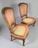 Une paire de chaises enfant style Louis XV