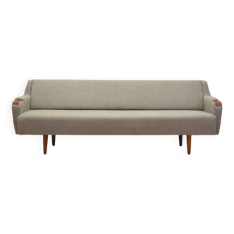 Teak sofa, Danish design, 1970s, production: Denmark