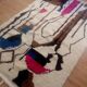 Berber design rug - brown touch - handmade Moroccan rug - 247x152 cm