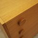 Ash veneer chest of drawers, Denmark, 1970s