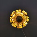 Brutalist wall light. Designed by Danish Svend Aage Holm Sørensen for his own company in the 1960s.