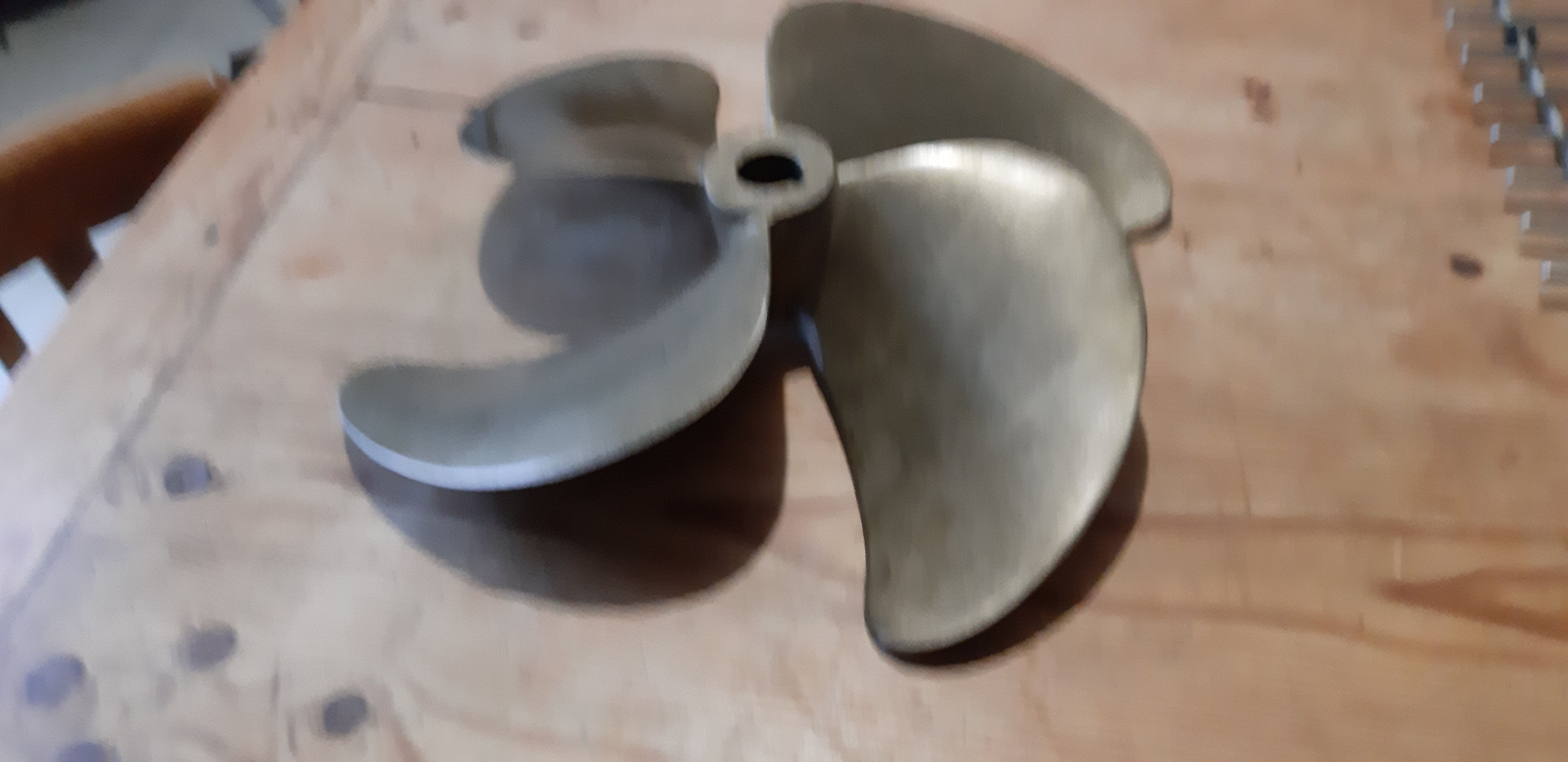 Radice bronze boat propeller