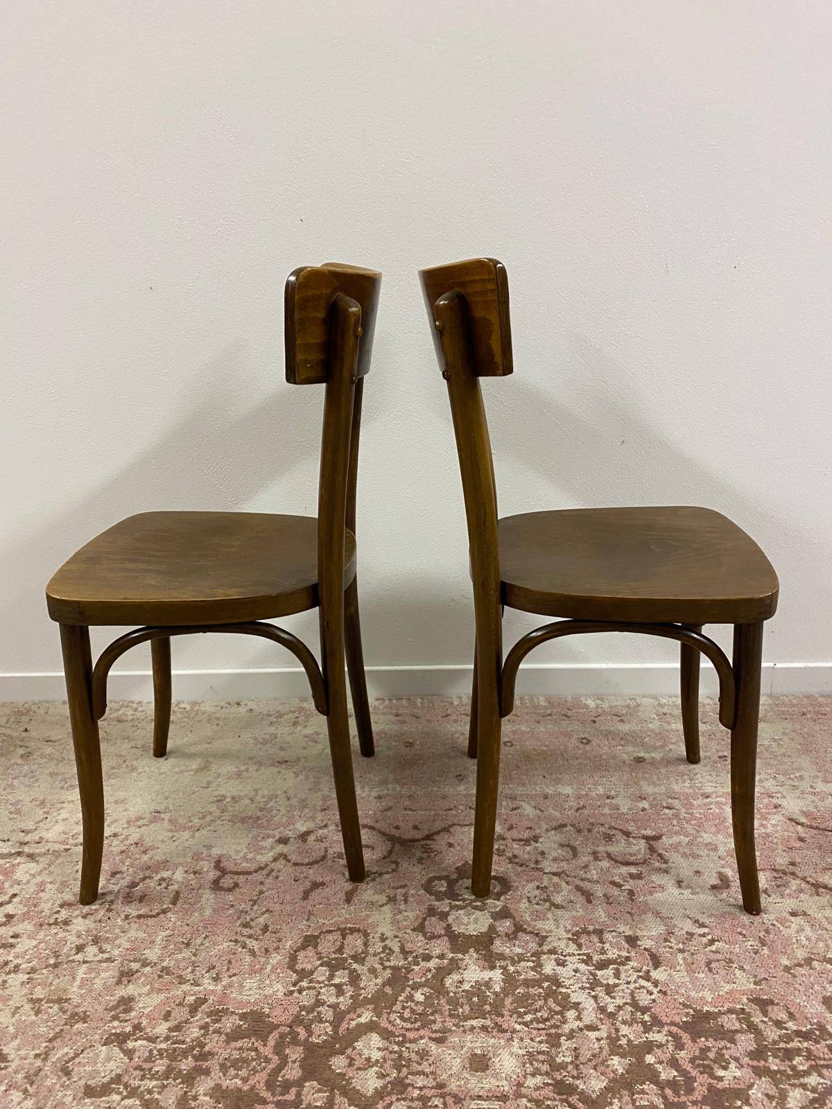 Pair of Thonet chairs