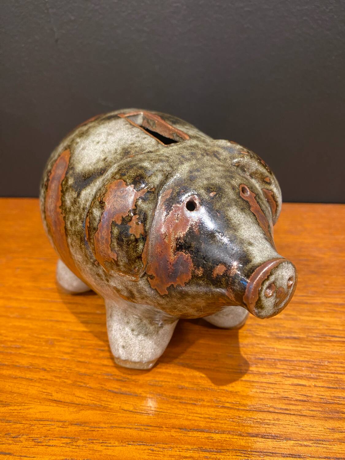 Cochon en céramique 1960