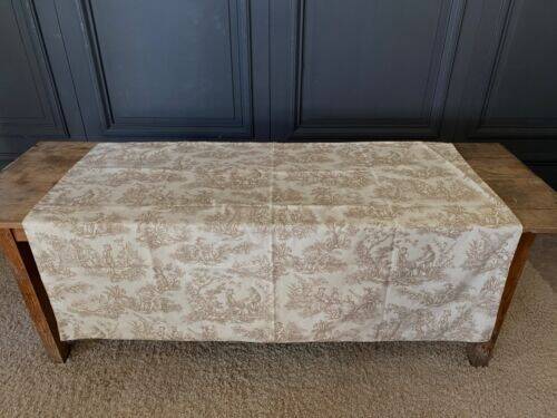 Toile de Jouy fabric late 19th century