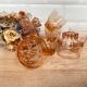 Set de 6 verres vintage Luminarc étoile rose