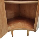 Mid Century corner cabinet