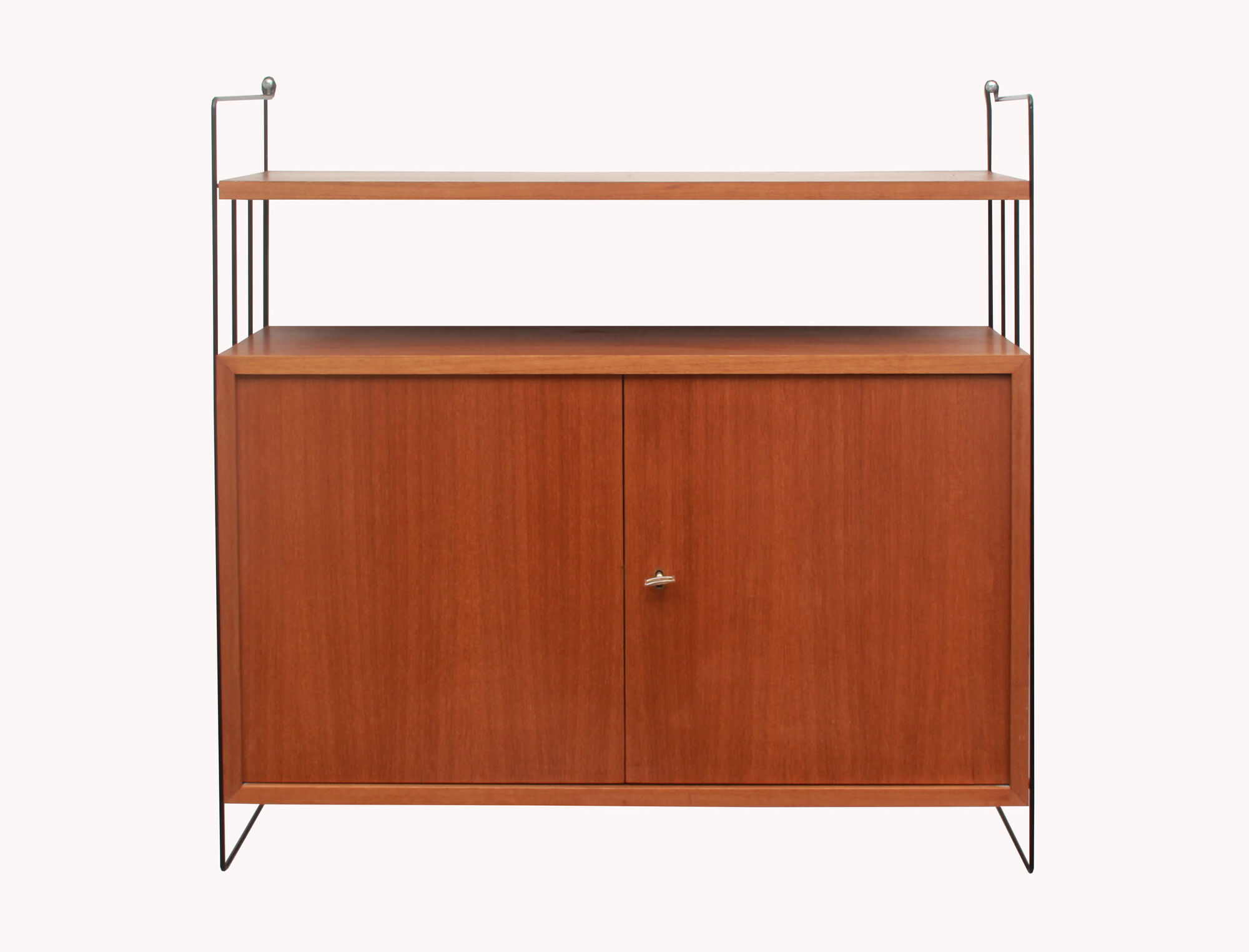 1960s wall unit in walnut, WHB Germany