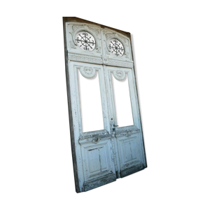 Porte d'entrée double
