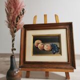 Nature morte, huile sur panneau